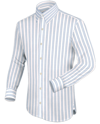 Ma��hemd Paisly with French Collar 1 Button