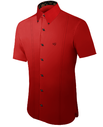 Ma��hemd Tapkragen with Button Down