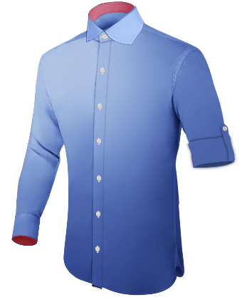 Ma��hemden Billig with English Collar