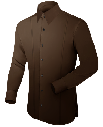 Ma��hemden Designer with French Collar 2 Button