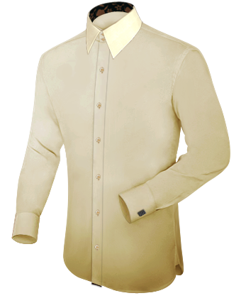 Masshemden Hannover with French Collar 2 Button