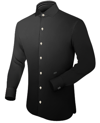 Ma��hemden Mainz with Italian Collar 1 Button