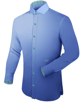 Ma��hemden Online Disignen with Italian Collar 2 Button