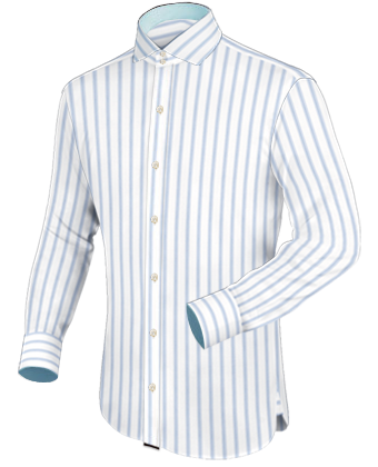 Ma��schneider Hemd with Italian Collar 2 Button