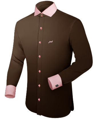 Modische Hemden with Italian Collar 2 Button