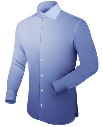 Oberhemd Rot with English Collar