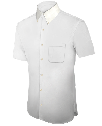 Oberhemd Tailliert with Button Down
