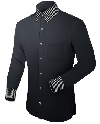 Oberhemden G�nstig with French Collar 1 Button