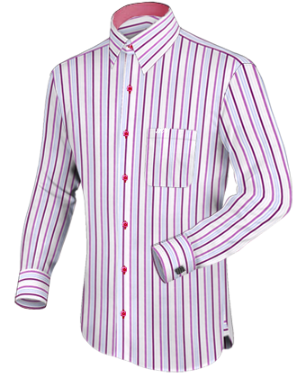 Oberhemden L�ngen with French Collar 1 Button