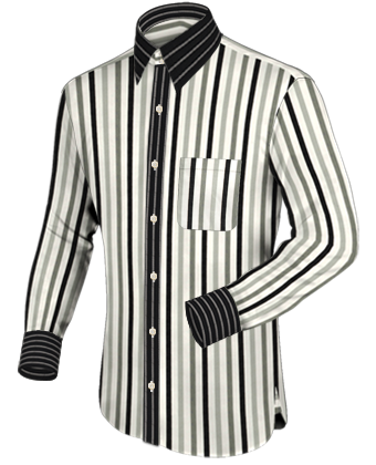 Party Oberhemd with French Collar 2 Button