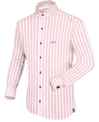 Tailor Shirt with Cut Away 1 Button