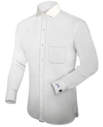 Tailormade Hemden with Italian Collar 1 Button