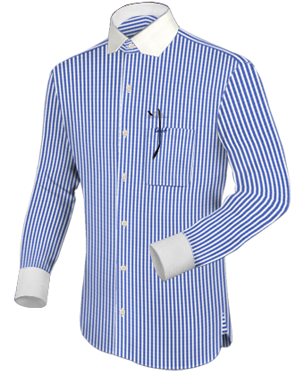 Uniformhemd Musikverein with Modern Collar