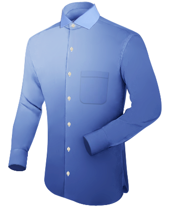 Extra Lange Hemden with Italian Collar 1 Button