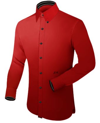 Business Hemden Online with Hidden Button