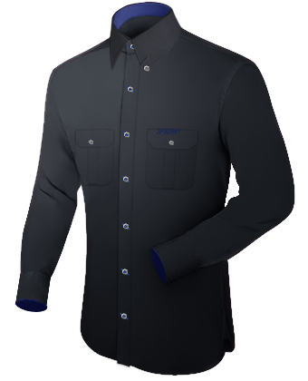 Herrenbekleidung with Hidden Button