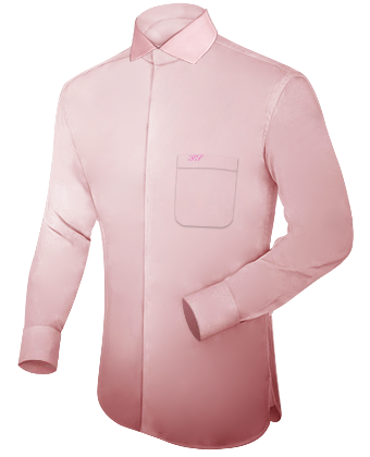 Herrenbekleidung Hemden with Italian Collar 1 Button