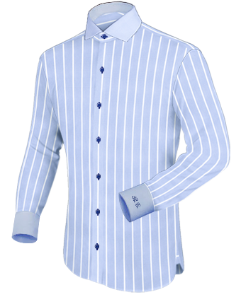 Herrenhemden G�nstig with Italian Collar 1 Button
