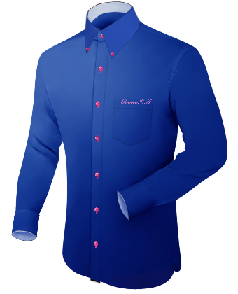 Herrenhemden Hersteller with Button Down