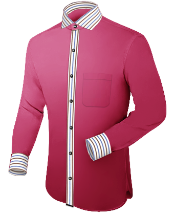 Hemd Pullover with Italian Collar 1 Button