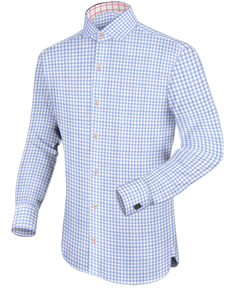 Hemden Stickerei with Italian Collar 2 Button