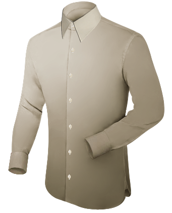 City Hemd with French Collar 1 Button