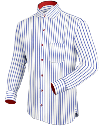 Manschettenhemd with French Collar 1 Button