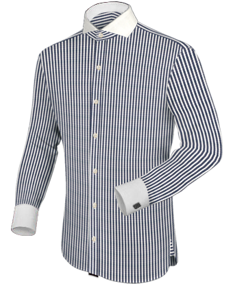 Ma��hemd Berlin with Cut Away 1 Button