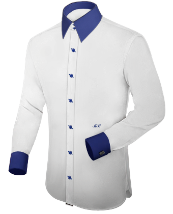 Ma��hemd Kaufen with French Collar 2 Button