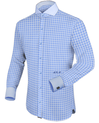Mit Monogramm with Cut Away 1 Button