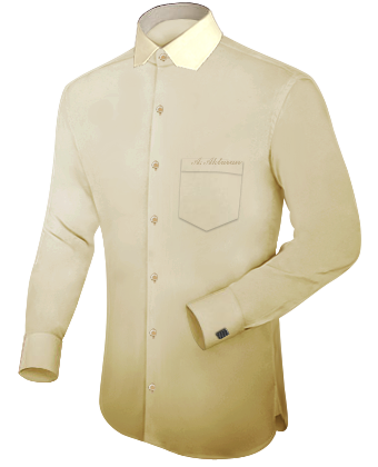 Oberhemden Nach Ma�� with Modern Collar