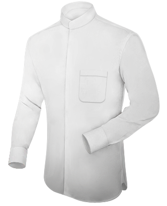 Pfadfinder Hemd with Italian Collar 1 Button