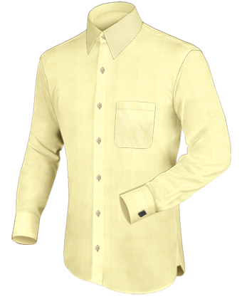 Russisches Hemd with French Collar 1 Button