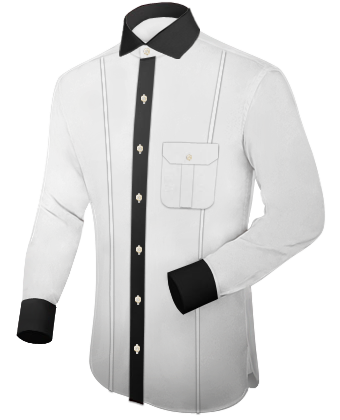 Shirt Mass with Italian Collar 1 Button