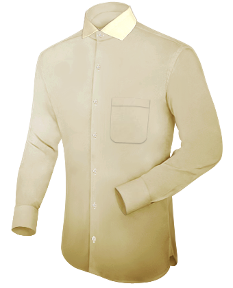 Taillierte Herrenhemden with Italian Collar 1 Button