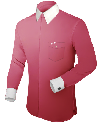 Taillierte Hemden with French Collar 2 Button