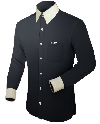 Trendie Hemden with French Collar 2 Button