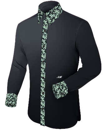 Anz�ge Hemden with French Collar 1 Button