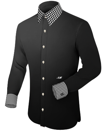 Anzge Hemden Krawatten Shop with French Collar 2 Button