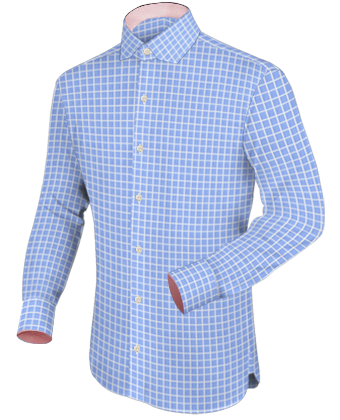 Bestickte Hemden with Modern Collar