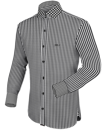 Billig Ma��mode with Italian Collar 2 Button