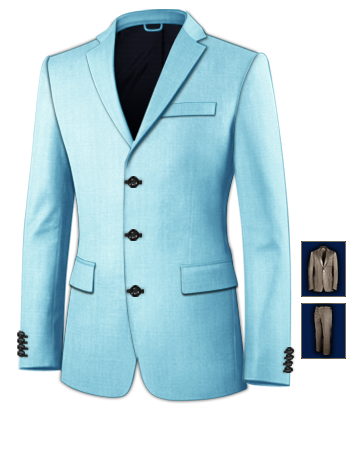 Herrenmode Bekleidungspakete with 3 Buttons, Single Breasted