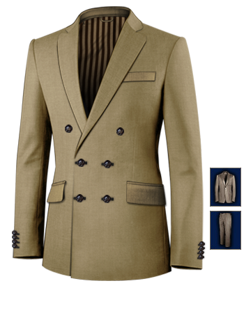 Herrnanz�ge with 6 Buttons, Double Breasted (2 To Close)