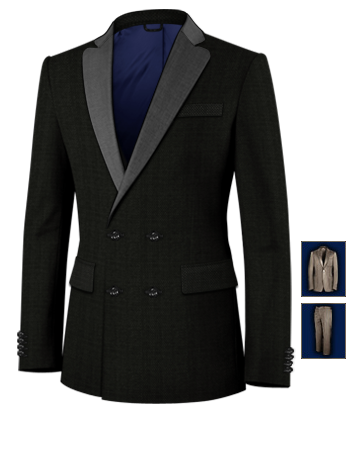 Hosenanzug Nach Ma�� with 4 Buttons,double Breasted (2 To Close)