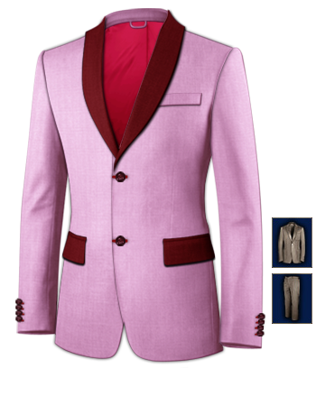 Anzug Aachen with 2 Buttons, Single Breasted