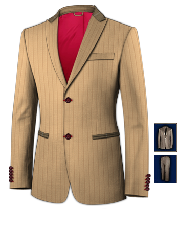 Trade Masskleidung with 2 Buttons, Single Breasted