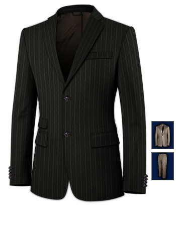 Massschneider Online with 2 Buttons, Single Breasted
