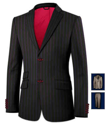 Anzug Hamburg Outlet with 2 Buttons, Single Breasted