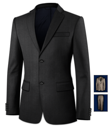 Anzug Nach Mass Frankfurt 2 Anz�ge with 2 Buttons, Single Breasted