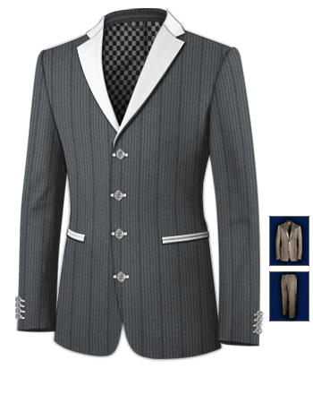 Ma��konfektionen Graz with 4 Buttons, Single Breasted